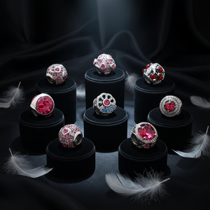 Pulsera <span class=keywords><strong>de</strong></span> <span class=keywords><strong>Plata</strong></span> Pura 925 para Mujer, con Diseño <span class=keywords><strong>de</strong></span> Manzana Roja, Fresa y Cereza en Forma <span class=keywords><strong>de</strong></span> Corazón, Pulsera <span class=keywords><strong>de</strong></span> Cristal con Cuentas DIY - Product Image 4