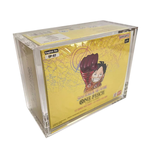One Piece Trading Card Game Box Acrylic Protective Cover OP-05 Horizontal <b>Display</b> Rack for Card Storage - Product Image 5