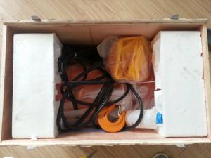 फैक्टरी थोक उठाने उपकरण 2 टी 3 टी 7.5 टी 10 टी 25 टी के साथ 380V बिजली श्रृंखला लहरा हुक या मोटर चालित ट्राली - Product Image 5