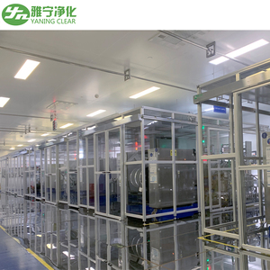 Cabine de laboratoire modulaire ISO Classe 100 pour salle blanche, installation rapide, avec FFU intégré - Product Image 2