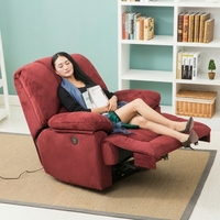 Canapé inclinable manuel facile à marcher Housse coulissante en tissu doux Meubles de salon confortables pour un usage domestique