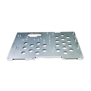 Folha de metal protótipo caixa de metal fabricação folha de metal componentes fabricantes cnc serviço de perfuração