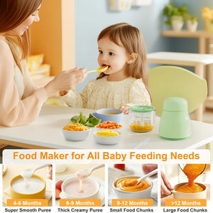 Máquina para Hacer Comida para Bebés, Multifuncional, de Acero Inoxidable, para Picar Frutas y Verduras - Product Image 2