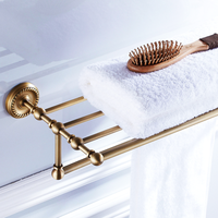 Chine Style Simple Bobao Laiton Antique Hôtel Salle De Bain Accessoires Ensemble Blanc Porte-Savon En Céramique