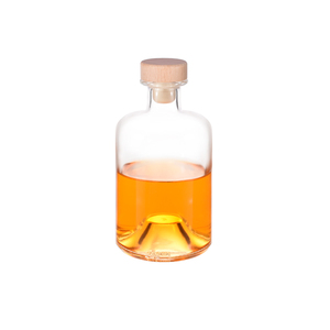Bouteille en verre nordique 375ml liège en bois bonne qualité sérigraphie pour rhum Gin Vodka <span class=keywords><strong>whisky</strong></span> bouteille fabriquée - Product Image 1