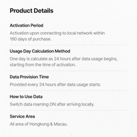 Superalink 5 jours HK & Macao 4G LTE Carte SIM eSIM de voyage 5 Go Plus Données illimitées pour touristes et invités étrangers