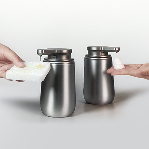 Sang trọng dispensador de jabon Automatico rửa tay máy rút 316 thép không gỉ touchless tự động tạo bọt tay xà phòng <span class=keywords><strong>Dispenser</strong></span> - Product Image 2