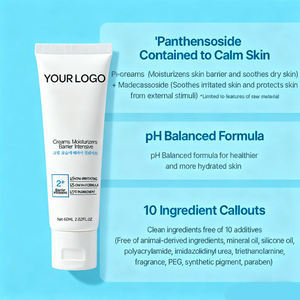 Crema Viso Idratante Ipoallergenica al Burro di Karité per Pelli Sensibili 2x Crema Intensiva Barriera 60ml - Product Image 5