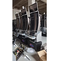 Miracle usine vente bricolage vide arcade cabinet mfd compétence machine de jeu pièce poussoir multi jeux machine pour station service
