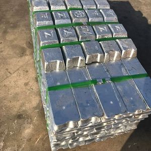 High Quality Zinc <b>Alloy</b> Ingot 99.995% Zamak 5 Non-Secondary <b>Metal</b> From US - Product Image 4