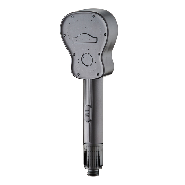 Modern High Pressure ABS Multifunctional Guitar Handheld Shower Head with Single Water Outlet for Hotel & Apartment Shower Rooms