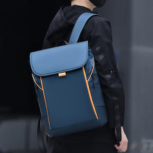 Men's Stylish Lightweight <b>Backpack</b> with Large Capacity Waterproof <b>Laptop</b> Bag Durable USB Feature for Business Commute - Product Image 6