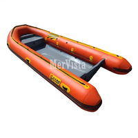 Bateau de plaisance à console centrale Ocean Master Rib Aluminum Patrol 580 de 19 pieds avec moteur hors-bord