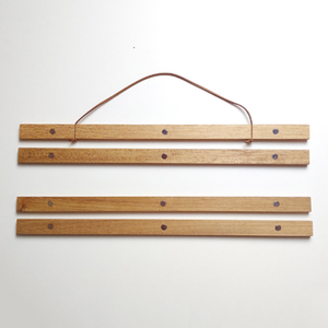 Porte-<span class=keywords><strong>affiche</strong></span> magnétique en <span class=keywords><strong>bois</strong></span> massif Clip de chevalet suspendu Cadre en toile Affichage d'images populaire transfrontalier pour photos - Product Image 2