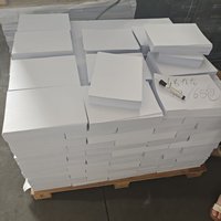 Papier copie A4 80 g/m² de haute qualité, feuilles lisses et brillantes pour impression recto-verso, usage bureautique et scolaire