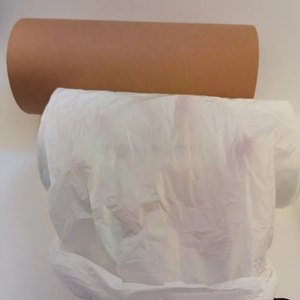 400m Parfum frais Sacs forts et épais Sacs seau <span class=keywords><strong>à</strong></span> couches recharge compatible avec toutes les cassettes vides, couleur blanche - Product Image 5