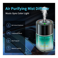 Diffuseur d'humidificateur ultrasonique rechargeable par USB électrique sans eau portable pour voiture, désodorisant d'air, 1 an pour une utilisation en hôtel en extérieur