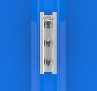 FarSun Structure en aluminium Système de toit Rayonnage solaire Mini Rails courts