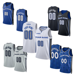 Prix Spécial Nouveaux Maillots de Basket-Ball de Haute Qualité <span class=keywords><strong>Orlando</strong></span> Logo Cousu Maillots Brodés Maillots Personnalisés avec Logo - Product Image 1
