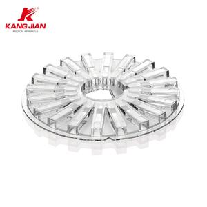 Cuvette de plástico descartável para coagulômetro stago com bolas de ferro - Product Image 2