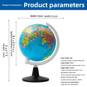 Globo Mini Multilingue da 3,3 Pollici per Bambini, Giocattolo Educativo, Globo in Inglese per <span class=keywords><strong>E</strong></span>-commerce - Product Image 2