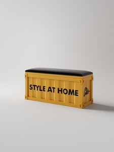 Tabouret de changement de chaussures en fer forgé de style café banc <span class=keywords><strong>casier</strong></span> à thé au lait de gymnastique industrielle pour chaussures d'essai de magasin - Product Image 2