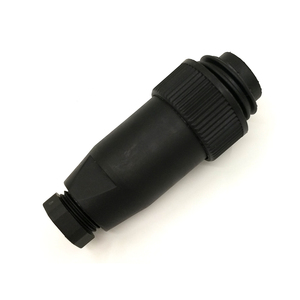 6 + PE M18 không thấm nước cáp kết nối 7 <span class=keywords><strong>Pin</strong></span> 180 độ thẳng nam cắm - Product Image 3