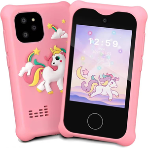Multi-funzionale in plastica giocattolo per bambini Smart Phone Touch Screen giochi divertenti per bambini <span class=keywords><strong>foto</strong></span> della fotocamera e Video funzione MP3 aggiuntiva - Product Image 2