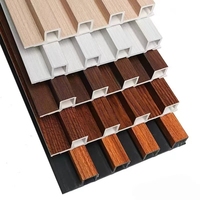 Panneaux muraux WPC de styles variés, panneaux muraux en composite bois-plastique, décoration intérieure