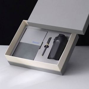 Custom <b>Diary</b> <b>Notebook</b> Printable Pen With the Logo Attached and Coffee Cup Set Suitable for Corporate Souvenir Gift Ideas - Product Image 1