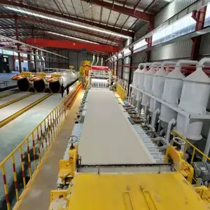 Brandwerendheid Calcium Silicaat Board Productie Machine Asbest Vrije Waterdichte Vezel Cement Board Making Machine