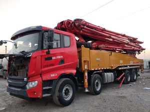 Camión Bomba de Concreto Usado, Bomba de Concreto Usada Asequible, Pluma de 37 m, Motor de 260 CV, para Obras a Gran Escala - Product Image 5