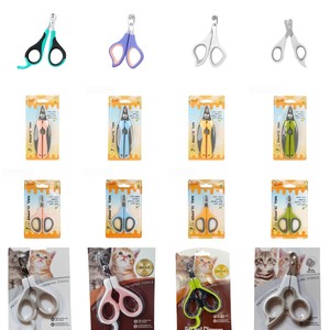 Cortauñas de acero inoxidable para perros y gatos, cortaúñas eléctrico para mascotas, cortaúñas para mascotas, herramientas de corte con luces Led, lima de uñas - Product Image 5