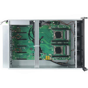 Boîtier de <span class=keywords><strong>serveur</strong></span> GPU 4U avec support graphique 6*PCIe X16, 8 baies HDD, montage en rack <span class=keywords><strong>19</strong></span> pouces, <span class=keywords><strong>serveur</strong></span> de stockage PC - Product Image 2