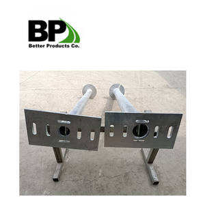 Ancrage au sol hélicoïdal galvanisé pour le renforcement des pentes et le soutien des fondations, conception robuste - Product Image 3