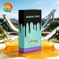 OEM Logolu 3ml Kartuşlar Küçük Kağıt Kutu Akıllı Ekran Temizleyici Tek Kullanımlık 3 Gram Boş Tek Kullanımlık Kalem Donanımı Sert Çekmeceli Ambalaj Kutusu