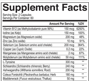 <strong>Thyroid</strong> Support Capsules-Herbal Supplement for Metabolism, Hormone Balance, and <strong>Thyroid</strong> Function - Product Image 5