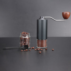 Kingze Moulin à café en aluminium CNC 420 en acier inoxydable Broyeur à grains de café manuel portable pour l'extérieur - Product Image 6