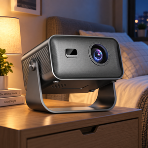 Mini projecteur, vidéoprojecteur de poche LED 3D, lunettes 3D, vidéo d'occasion - Product Image 1