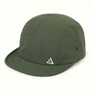 Gorra de béisbol deportiva unisex de 5 paneles, impermeable, con correa ajustable, visera corta, 100% algodón, para camping y running, venta al por mayor - Product Image 4