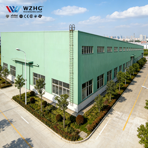 Bâtiment d'atelier commercial à grande portée en structure métallique, construction métallique préfabriquée en Chine - Product Image 1