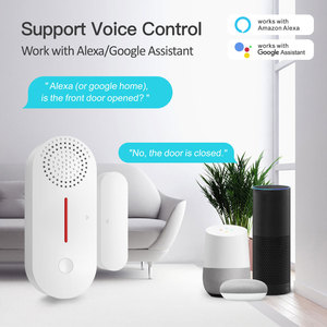 Sensor de Puerta y Ventana WiFi Tuya con Control Remoto, Detector de Contacto Magnético para Puerta con Alarma de 90dB, Compatible con la Aplicación Smart Life, PST-AW301 - Product Image 5