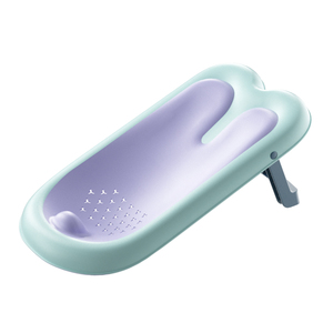 2022 BABYHOOD new Baby bath stand morbido a buon mercato <span class=keywords><strong>pieghevole</strong></span> vasca da bagno sedile di supporto per il bagno per neonati in plastica per bambini bambini - Product Image 3