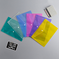 Carpeta de documentos de plástico Sobres Carpetas con cierre a presión Sobre Mi bolsa transparente Carpeta de botones Máquina completamente automática