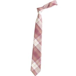 Ensemble de cravates roses, Style Preppy Jk, accessoire d'uniforme scolaire japonais, motif rayé de couleur unie, cravate à nœud pour femmes et filles - Product Image 5