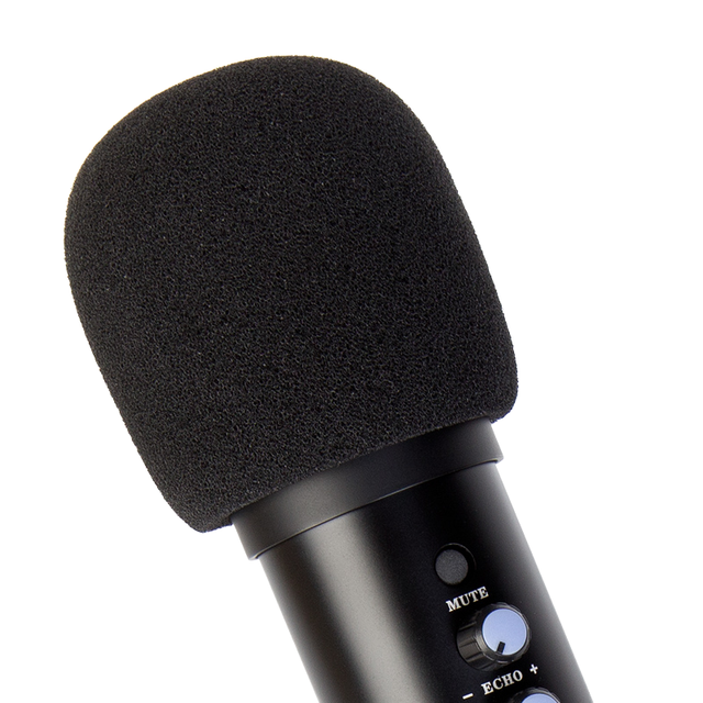 Yinyu MSF002 OEM Mic Foam Windscreen with High-Density Sponge for Studio Microphone Recording and Podcasting