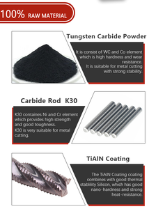 <strong>CNC</strong> <strong>Tools</strong> Rough End Mill Supplier 4F Carbide Solid Carbide 4 Flute <strong>Roughing</strong> End Mill Best End Mills China Factory - Product Image 6