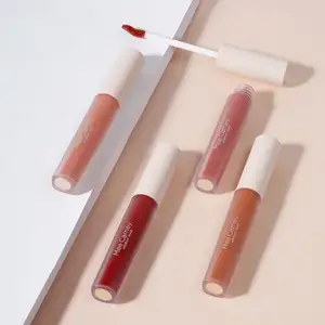 Mee Carney Halus Ringan 3D Gloss Pigmen Tinggi Tahan Lama Lip Glaze