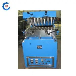 Hot Selling Table Top Electric Waffle Sugar Cone Making Machine