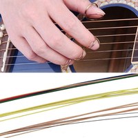 Guitar Accessories Set Bridge Pins Saddle Capo Nylon Strings Guitar Picks for Beginners